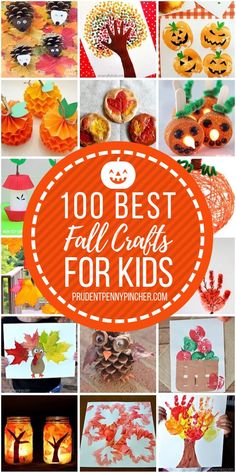 the best fall crafts for kids to make