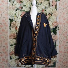 (Pre-Order) Starry Night Jacket Artistic Fashion, Gold Outfit, Beaded Jacket, Life Nature, Whimsical Fashion, My Whole Life, Cool Jackets, Unique Styles, Character Outfits