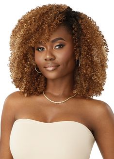 Our most all-inclusive wig portfolio, Quick Weave is our collection of premium synthetic half wigs you can self-style in less than 60 seconds. Available in every style, length, and color option imaginable, Quick Weave offers instant transformation to satisfy every whim. Vivica Fox, Half Wig, Quick Weave Hairstyles, Professional Stylist, Quick Weave, Hair Shine, Chai Latte, Half Wigs, 60 Seconds