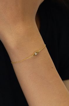 For Ready-to-ship items search here, https://etsy.me/39BDvMS Tiny Evil Eye Bracelet, Sterling Silver Evil Eye Bracelet, Layering Bracelet, Minimalist Bracelets For Women About Features- * Made to order * Materials: 925 Sterling Silver * Gold color: Yellow Gold Plating, White Gold Plating, and Rose Gold Plating * Layaway Plan Available * Gemstones: Simulated Diamonds (CZ) * SKU: TB-5100 All gold, silver or platinum pieces are stamped with the metal type on the inside. Feel free to contact me with Minimalist Resizable Bangle, Adjustable Elegant Evil Eye Bracelet For Everyday, Dainty Adjustable Diamond Bracelet With Strap, Dainty Adjustable Diamond Bracelet As Gift, Minimalist Diamond Bracelet With Adjustable Fit, Minimalist Adjustable Diamond Bracelet Gift, Elegant Evil Eye Bracelet For Everyday, Elegant Adjustable Evil Eye Bracelet Gift, Dainty Evil Eye Bracelet For Everyday