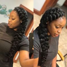 SheSoBoujiee 🌺💦 Bougie Hair, Protective Hairstyles For Natural Hair, Beautiful Braids, Girls Braids, Cornrow Hairstyles, Scene Hair, African Braids, Long Braids