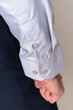 Step away from the average plain white shirt and add a soft edge with the silver Carter shirt. This wardrobe staple is cut to a classic fit with long sleeves and spread collar. Ideal for dressing up or down, this shirt will be your new go-to. Model wears size M shirt and the Max navy trousers. Features Classic fit Spread collar Single cuff Long sleeve Plain fabric Cufflink holes Style Tip | This timeless shirt will go perfectly with any blue suit. Composition 35% Cotton, 65% Polyester Wash & Car Smart Solid Color Long Sleeve Shirt, Smart Long Sleeve Solid Shirt, Smart Solid Long Sleeve Shirt, Solid Long Sleeve Dress Shirt With Button Cuffs, Classic Long Sleeve Plain Shirt, Formal Solid Shirt With Button Cuffs, Collared Plain Formal Tops, Solid Shirt With Button Cuffs And Spread Collar, Smart Long Sleeve Shirt With Button Cuffs