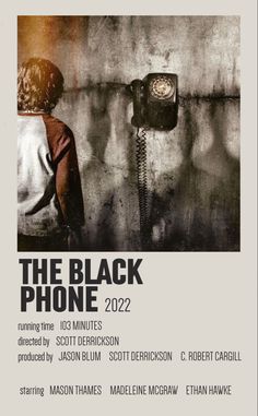 the poster for the black phone show