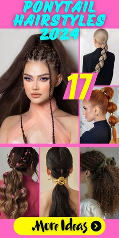 Immerse yourself in the world of ponytail hairstyles 2024, where versatility meets sophistication. Explore a wide range of options for short and long hair, each designed to enhance your natural beauty. Discover the magic of ponytails with bangs, curtain bangs, or wispy bangs, and follow step-by-step tutorials on how to style them with ease. Elevate your hair game with trendy and aesthetic ponytails that are perfect for any occasion. Ponytail Looks, Stylish Ponytail