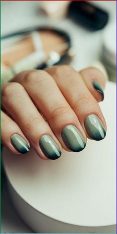 🌫️ Indulge in luxury with these 25 marble-effect sage green nail ideas. Sophistication at your fingertips! Click the image to know more. Follow us for more nail art ideas. #marblenails #sagegreenmarblenails Sage Green Nail, Forest Green Nails, Green Nails Designs, Green Nail Ideas, Minimal Nails Art, Fourth Of July Nails, Perfect Manicure, Green Nail Designs