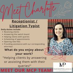 Charlotte MCP Team Member