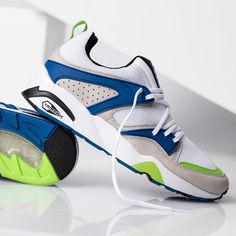 Der Artikel Puma Blaze of Glory Reverse Classics in der Farbe Puma White / Puma Black / Snorkel Blue von der Marke Puma mit der Hersteller-Artikelnummer 383532 02 ist jetzt bei JNS verfügbar. sneaker, sneakers mode, sneaker herren, sneaker outfits, style inspiration, style outfits, style männer, best sneakers for men, streetwear mode men, streetwear, smart casual männer, athleisure men, jogginghosen outfit, streetwear männer, style inspiration summer men, outfit ideen herren, outfit ideen herren