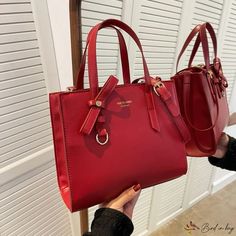 Bird in Bag - Paragraph bride wedding red women's bag new popular fashion handbag shoulder bag wedding cross female bag Wedding Cross, Wedding Red, Street Trends, Popular Fashion, Red Wedding, Sewing Thread, Bird In Bag, Bride Wedding, Kate Spade Top Handle Bag