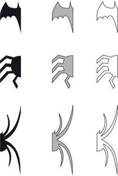 the different types of spider logos