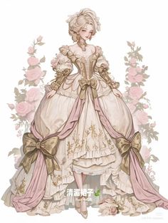 Princess Dance, Dress Illustration, Draping Fashion, Fantasy Dresses, Girly Dresses, Victorian Women, Older Fashion, Vintage Gowns