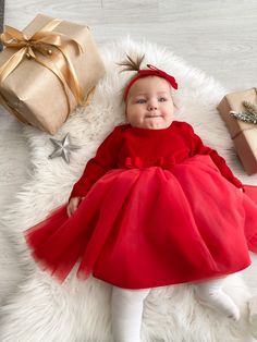 If you looking for amazing outfit for your baby girl, you may order this dress in my shop. Fabric is velour and tulle. You can choose another colour of fabric. If you need booties, please, use link: https://www.etsy.com/listing/893699186/red-baby-christmas-shoes-baby-girl?ref=shop_home_active_1&frs=1 If you need a headband, please, use link: https://www.etsy.com/listing/907630629/red-christmas-outfit-headband-velvet-red?ref=shop_home_active_1&frs=1 Also you can order other dresses in my shop: ht Christmas Toddler Dress, Christmas Dress For Baby, Red Dress Formal, Baby Girl Christmas Dress, Headband Velvet, Red Christmas Outfit, Red Baby Dress, Flower Girl Dress Tulle