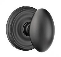 an image of a black door knob