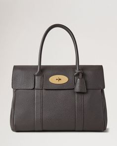 Bayswater | Ebony Heavy Grain | Women | Mulberry Mulberry Shoulder Bag, Leather Fob, Mulberry Bayswater, Mulberry Bag, Dream Gift, Bag Icon, Bond Street, Daniel Wellington, Leather Working