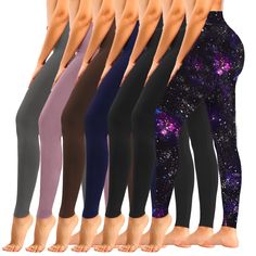 PRICES MAY VARY. ✅7 PACK BLACK LEGGINGS-yeuG's tummy control leggings for women are made with squat proof interlink fabric was developed to endure everyday wear and machine washings to last for years.7 pack basic black leggings can be used for a week's daily swap.One color a day,free your hands, and throw them into washing machine together on the weekend! ✅PREMIUM SOFT FABRIC- yeuG's Full-Length leggings are crafted from our exclusive fabric which is soft, lightweight, breathable and opaque, the Soft Workout, Workout Yoga Pants, Rosy Brown, Buttery Soft Leggings, Workout Yoga, Leggings For Women, Plus Size Leggings, Soft Leggings, Shopping Hacks