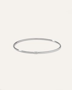 Made from 14k gold, this bangle features a sleek, slim, slightly oversized design. Worn alone or stacked with others, its polished finish will shimmer with you from daytime duties to nighttime fun. Modern Hoop Bangle For Everyday, Modern Hoop Bangle For Everyday Wear, Stacked Bangles, Just Run, Quince, Precious Metals, Calf Skin, Gold Color, Bangles