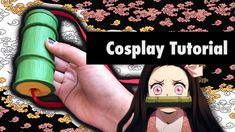 Nezuko Bamboo Muzzle, Cosplay Accessories Diy, Nezuko Bamboo, Demon Slayer Cosplay, Cosplay Tutorial, Cosplay Diy, Cosplay Tips, Accessories Diy, Demon Slayer