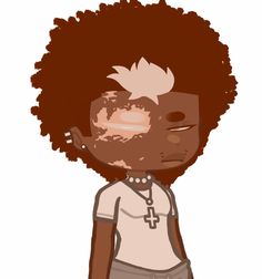 Black Gacha Characters, Afro Gacha Life 2, Gacha Black Hairstyles, Black Gacha Oc, Gacha Online Outfits, Gacha Club Hair Ideas Male, Gacha Online Oc, Child Oc, Gacha Styles