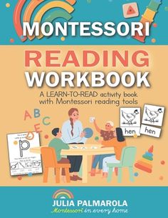 the montessoi reading workbook for children with montesson letters and numbers