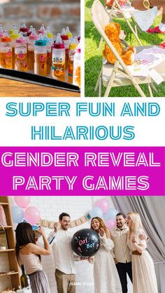 gender reveal party games Gender Guessing Game