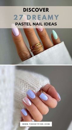 Explore a world of soft hues and whimsical designs with these 27 dreamy pastel nail ideas. From delicate florals to chic minimalist patterns, these nail art inspirations are perfect for any occasion. Click to find your next favorite pastel manicure. Dreamy Nail Art, Pastel Manicure, Vintage Nail Art, Foil Nail Designs, Color Block Nails, Pastel Nail Art