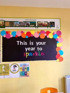 this is your year to sparkle bulletin board