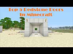 top 5 redstone doors in minecraft