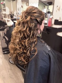 Leda M uir Underlights Hair, Long Hair Wedding Styles, Curly Girl Hairstyles, Hair Blog, Party Hairstyles