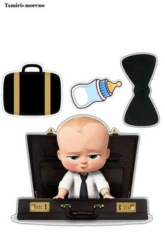 an image of a baby in a suit case