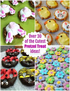 over 30 of the cutest pretzel treat ideas