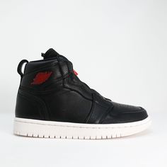 Women's Nike Air Jordan 1 Hi Zip Size 5.5 At0575 006 Black Gym Red All Our Shoes Are 100% Authentic And Purchased From Various Authorized Retailers. Because Of This The Shoes May Have Been Tried On In Store. Box Condition Will Vary. Box May Be Crushed, Have Rips/Tears But The Shoes Are Not Affected Fast Shipping All Items Are Typical Shipped Within 24 Hour Of Purchase (Excluding Weekends) To The Shipping Address On File. We Will Ship Your Item In Either A Box Or In A Poly Bag. Double Boxing Is A Boxing Conditioning, Red Sneakers, Nike Air Jordan 1, Nike Shoes Women, Poly Bags, Jordan 1 Retro High, Red Shoes, Air Jordan 1, Nike Air Jordan