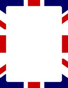 the british flag is shown in red, white and blue with a square shaped design