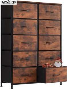 an image of a dresser with drawers