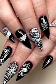 Discover stunning black and white nail designs that range from chic minimalism to bold, retro-inspired patterns. Get inspired for your next manicure with these elegant and playful looks. Black White Nail, Black And White Nails, Black White Nails, White Nail With Design, Black And White Nail, White Nail design, Black Nail Ideas, Black Nail Inspo, Black and White Nails, Cow Print Nail, Zebra Nails Nail Inspo Black And White, Nail Black And White, Nail Inspo Black, Black Nail Inspo, Nails Cow Print, Nail Black, Black And White Nail, Black And White Nail Designs, Nail White