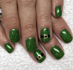 Irish Nails Saint Patrick, St Paddy Nails, March Nails Ideas St. Patrick's Day Acrylic, St Paddys Day Nails Art Designs, At Patrick’s Nails, At Pattys Day Nails, March Dip Nails Ideas, St Patty’s Day Nails, Simple March Nails