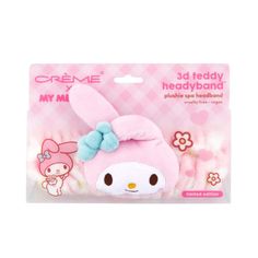 What It Is: Wash Your Face Without Washing Your Hair! This Limited-Edition Plush Headband Keeps Your Hair In Place. Perfect To Use At Home, At A Spa, Or With Your Bff! Background My Melody, Pink Floral Background, Washing Your Hair, The Creme Shop, Creme Shop, Spa Headband, Skincare Regimen, Shop Accessories, Hair Back