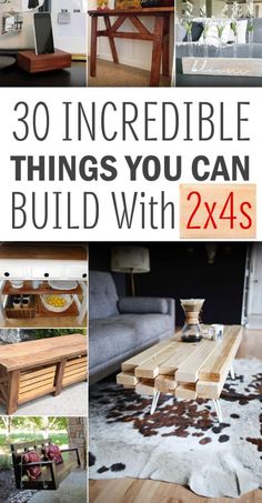 there are many different things you can build with wood