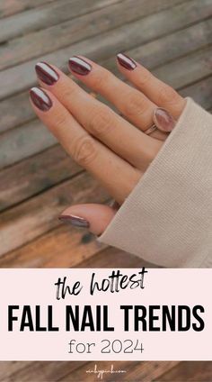 Fall Nails Trend 2024, Fall 24 Nail Trends, Nailpolish Trend Fall 2024, Nail Colours For Fall 2024, Sand Nail Color, Top Fall Nail Colors 2024, Nail Color Trends For Fall 2024, October 2024 Nail Trends, Manicure Trends 2024 Fall