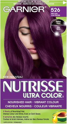 Deep Purple Hair, Hair Color And Cut, Smooth Hair, Hair Dye, Avocado Oil, Purple Hair, Makeup Skin Care