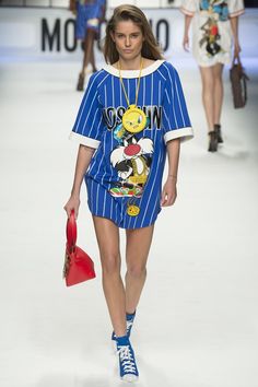 BY MOSCHINO: #Milan #FashionWeek #ReadytoWear #Moschino #MFW15 Fall 2015, Looney Tunes, Milan Fashion Week, Designer Collection, Women Collection