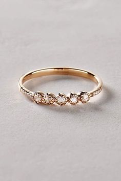 Rosecut Diamond Ring in 14k Gold - anthropologie.com #anthropologie #AnthroFave Rose Gold Engagement Ring Vintage, Traditional Engagement Rings, Rosecut Diamond Ring, Rose Gold Engagement Ring, Gold Engagement Rings, Pretty Jewellery, Vintage Engagement Rings, Bling Bling, Ring Set