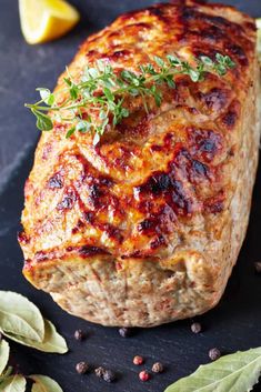 Delicious Air Fryer Chicken Meatloaf.