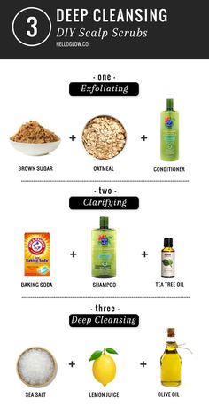 Baking Soda For Hair, Tea Tree Shampoo, Scalp Scrub, Baking Soda Uses, Baking Soda Shampoo, Hair Remedies, Natural Diy, Dry Scalp, Diy Soap