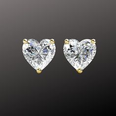 ✅ Stone Specifications: 💎 Type: Simulated/Created Diamonds 💎 Cut: Heart Cut 💎 Color: White D 💎 Clarity: VVS 💎 Size Total Carat Weight: 3.00 Carat - 1.50 Ct. Approx. 7 mm Each Stud 💎 Seller Warranty 💠 Stud Specifications: ⭐ Metal: Real Yellow Gold Solid ⭐ Purity: 14K .585 Europe ⭐ Setting: Heavy 3 Prong | solid ⭐ Fastening: Screw Back Non Pierced 14K Stamped ⭐ Stamped: 14K 🔹 Free Shipping. 🔹 Comes With Free Gift Box. 🔹 Simulated Diamonds set in 14k Gold 3-prong setting. 🔹 We guarantee Heart Shaped Earrings Studs, Heart Shape Diamond Earrings, Heart Shaped Diamond Earrings, Heart Diamond Earrings, Shoot Moodboard, Diamond Heart Earrings, Heart Shape Earrings, Beautiful Diamond Earrings, Gold Heart Studs