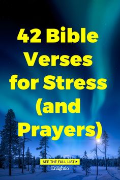 42 Bible Verses for Stress (and Prayers) Scripture For Strength, Uplifting Prayers, Relationship Prayer, Ancient Words, Uplifting Bible Verses, Comforting Bible Verses, Spiritual Strength, Powerful Scriptures, Prayer For Peace