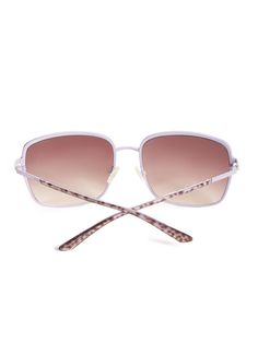 Simple yet chic, these oversized square sunglasses feature metal frames, gradient lenses and comfortable plastic temples. Oversized Square Sunglasses, White Sunglasses, Metal Frames, Square Sunglasses, Style Icons, Metal Frame, Lenses, Sunglasses, Square