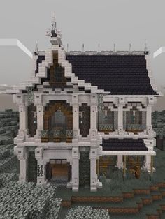 an image of a house made out of lego blocks