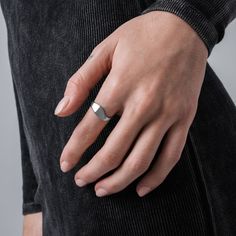 Inspired by ocean tides and crashing waves, the Rush is a sleek band ring with a unique sense of movement. Its curving silhouette means its appearance can be changed dramatically with one small twist, allowing it to fit seamlessly into any ring stack. Buy any two rings from Phase Change Capsule 01 and get a third ring for free. Materials: Stainless Steel Modern Adjustable Dome Ring For Everyday, Modern Adjustable Dome Ring With Polished Finish, Modern Adjustable Dome Ring With Open Band, Everyday Modern Twist Metal Ring, Modern Twist Metal Ring Jewelry For Everyday, Minimalist Stainless Steel Engraved Promise Ring, Modern Adjustable Ring With Tension Setting, Sleek Round Band Jewelry As Gift, Minimalist Engraved Stainless Steel Promise Ring