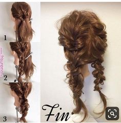 Medium Bob Hairstyles, Hair Arrange, Love Girl, Pinterest Hair, Hair Up Styles, French Braid