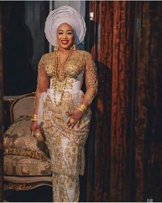 Nigerian Design, Igbo Wedding Dress, Outfit Traditional, Nigerian Wedding Dress, Igbo Bride, Igbo Wedding, African Traditional Wedding Dress, Net Blouse, Traditional Wedding Attire