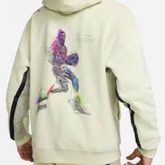 Nike Jordan 23 Engineered Fleece Pullover Hoodie Men's Size Medium Light Green Kangaroo Pocket Zippered Pocket On Sleeve Heavyweight New With Tags Dj0202-371 Jordan 23, Hoodies Men Pullover, Nike Green, Nike Shirts, New Nike, Nike Jordan, Kangaroo Pocket, Light Green, Kangaroo